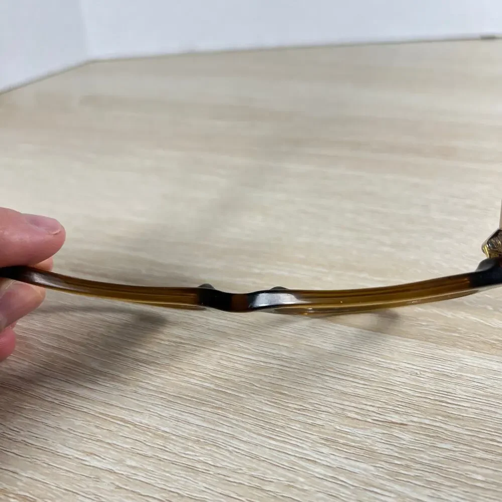 Coach HC6072 5328 Eyeglasses Frames Only Brown Glitter/ Crystal LT 52-17-135